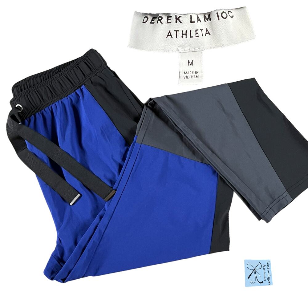 Derek Lam 10C x Athleta Colorblock Downtown Track Pants Sz M